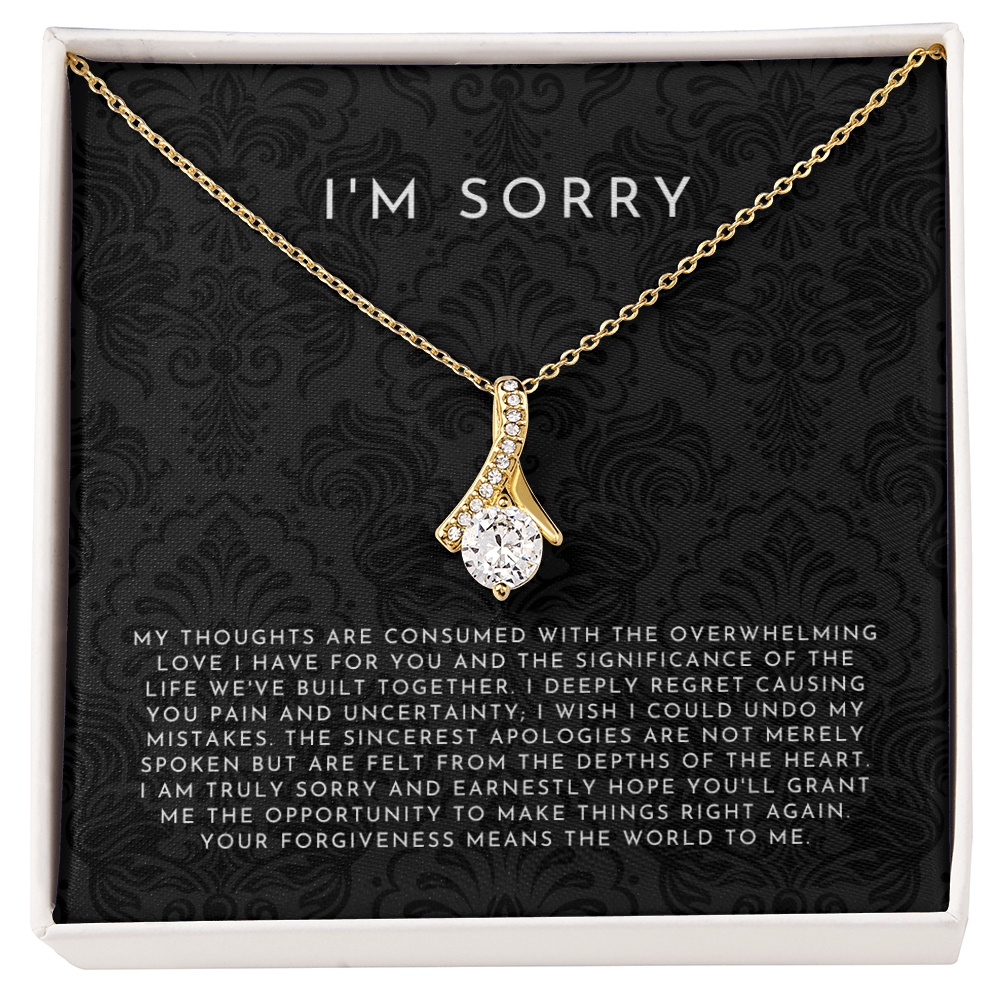 I'm Sorry Gift Necklace
