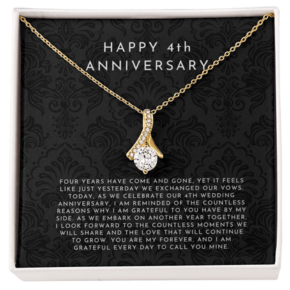 4 Year Anniversary Gift, 4th Anniversary Gift For Wife