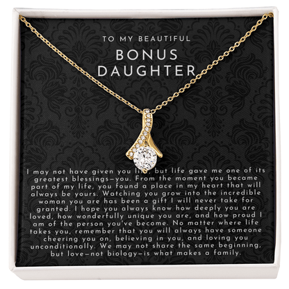 To My Bonus Daughter (A Place In My Heart) Black Lace