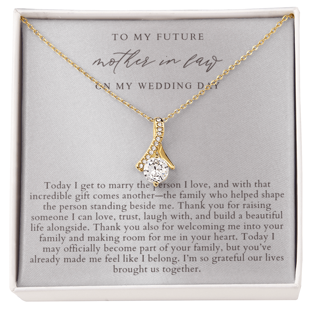 Future Mother In Law Necklace | Elegant Pearlescence