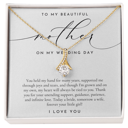 Mother Of The Bride Gift (You Held My Hand)