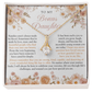 To My Bonus Daughter (Strong, Kind, & Capable) Boho Floral