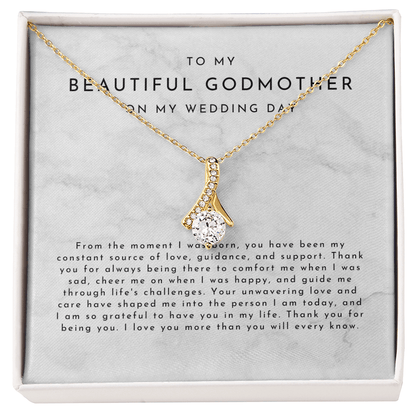 Godmother Gift From Bride, Gift For Godmother On Wedding Day