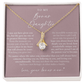 To My Bonus Daughter (A Place In My Heart) Mauve