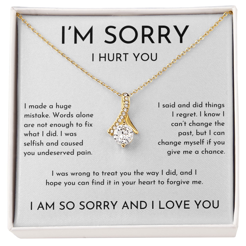 I'm Sorry I Hurt You Apology Gift