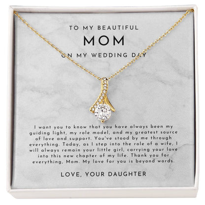 Mother Of The Bride Gift (I Want You To Know) Alluring Beauty Necklace