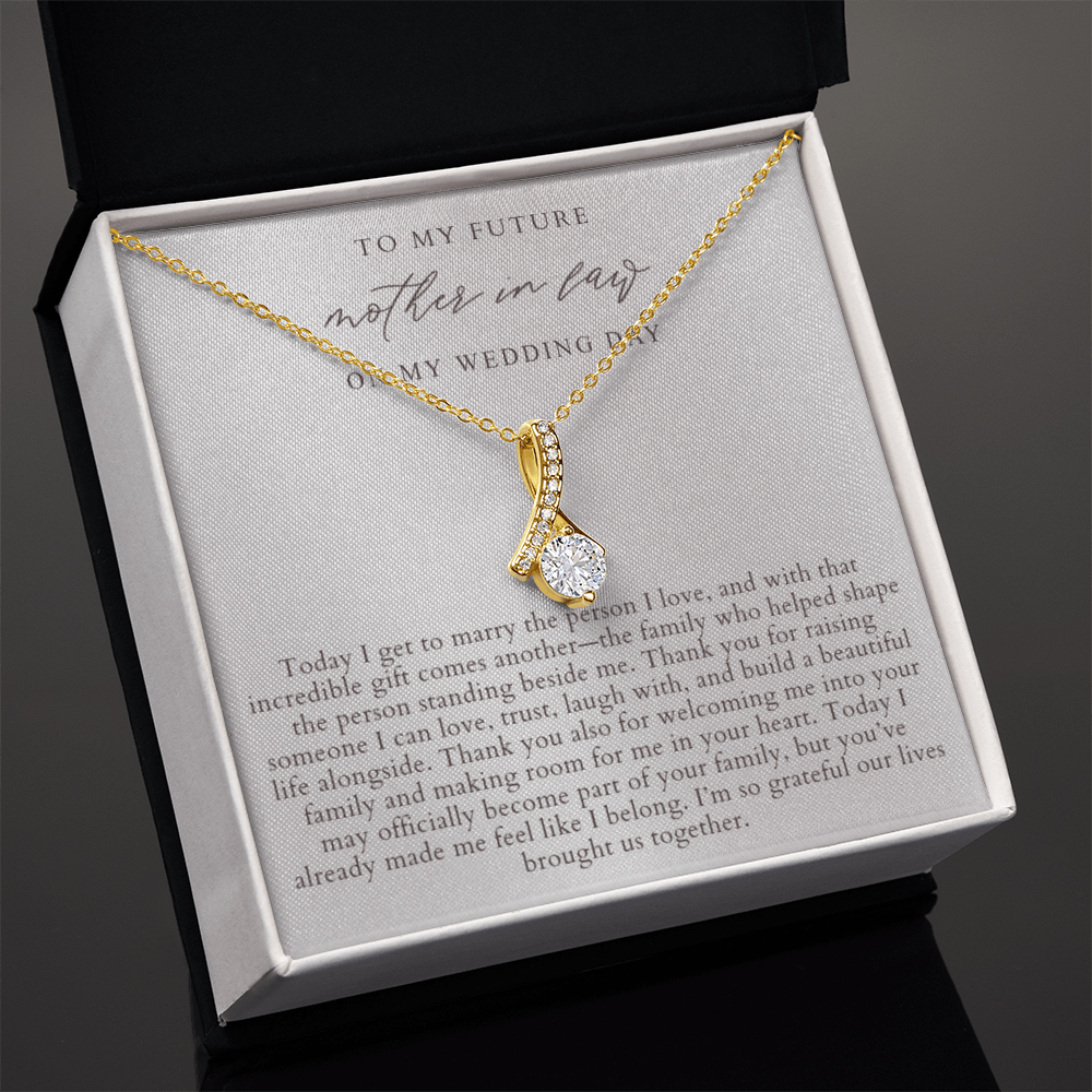 Future Mother In Law Necklace | Elegant Pearlescence
