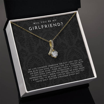 Will You Be My Girlfriend Necklace