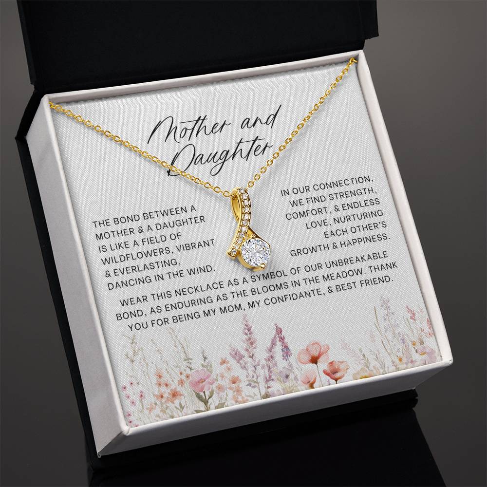 Wildflower Mother & Daughter Necklace