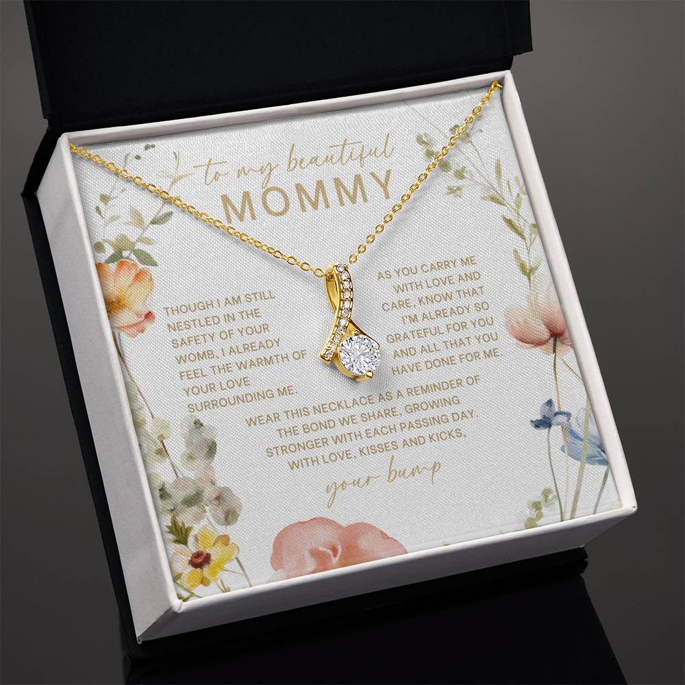 Wildflower Wreath From the Bump Mom Necklace