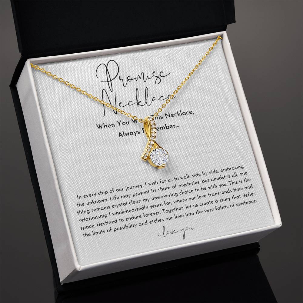 Promise Necklace For Her (Alluring Beauty Necklace)