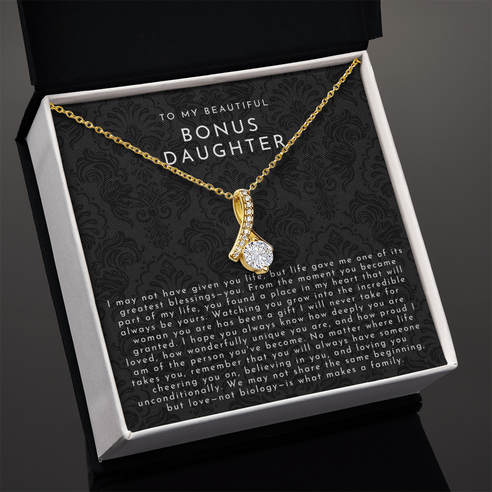 To My Bonus Daughter (A Place In My Heart) Black Lace