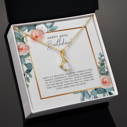 Happy 40th Birthday Gift, 40th Birthday Gift For Women
