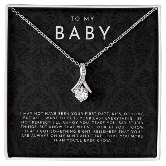 To My Baby Necklace