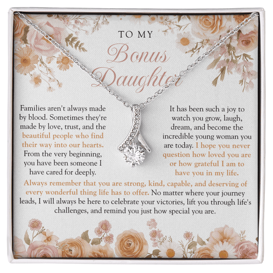 To My Bonus Daughter (Strong, Kind, & Capable)