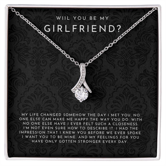 Will You Be My Girlfriend Necklace