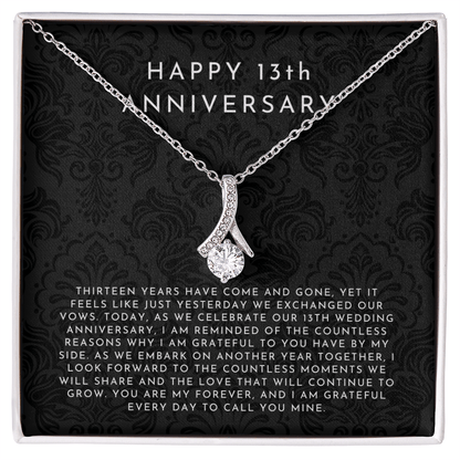 13 Year Anniversary Gift, 13th Anniversary Gift For Wife