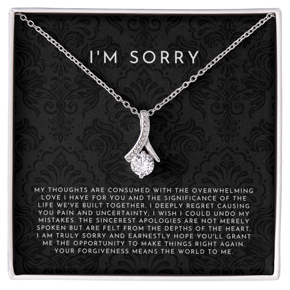 I'm Sorry Gift Necklace