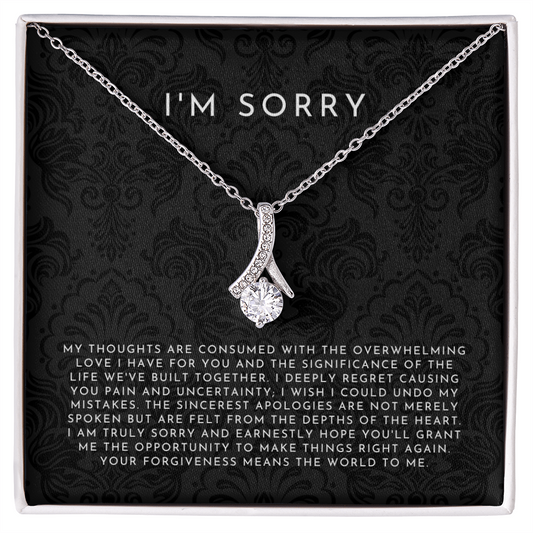 I'm Sorry Gift Necklace