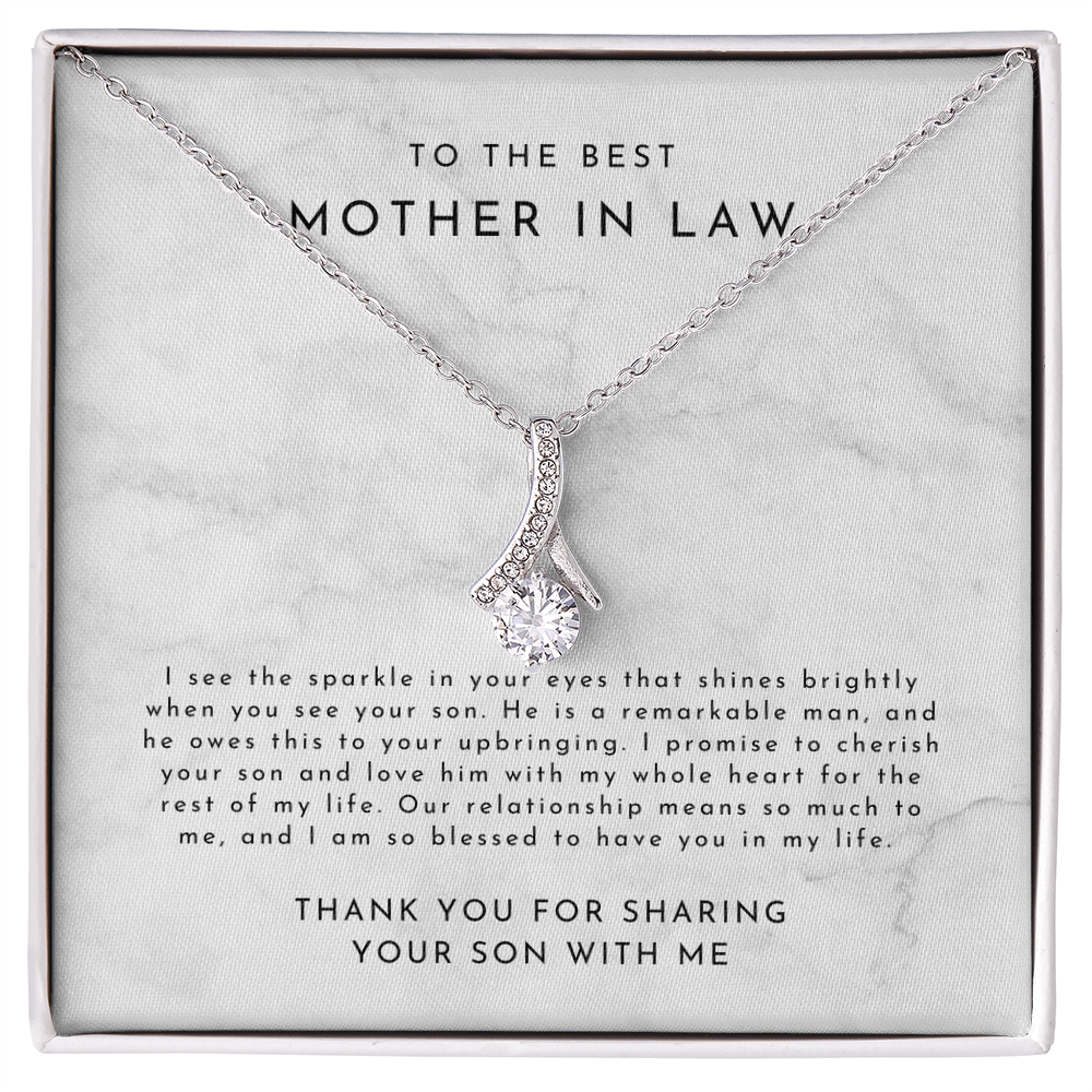 To The Best Mother In Law Gift (I See The Sparkle)