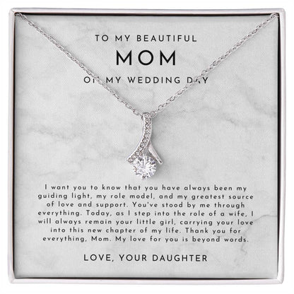 Mother Of The Bride Gift (I Want You To Know) Alluring Beauty Necklace