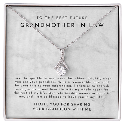 Future Grandmother In Law Necklace