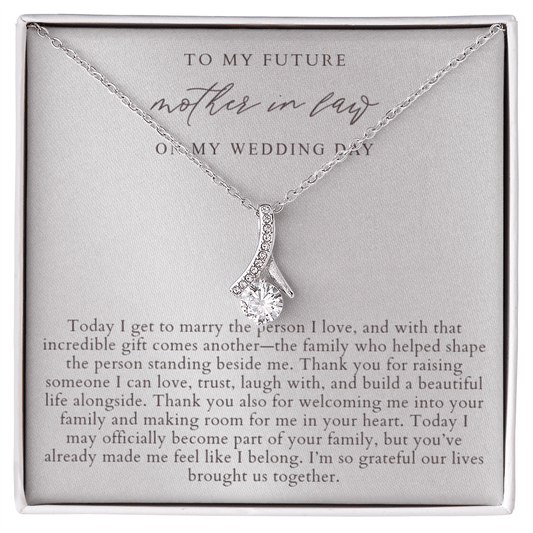 Future Mother In Law Necklace | Elegant Pearlescence