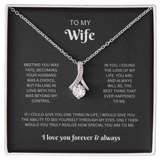 To My Wife (Meeting You Was Fate)