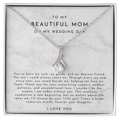 Mom Wedding Gift (You've Been My Rock)