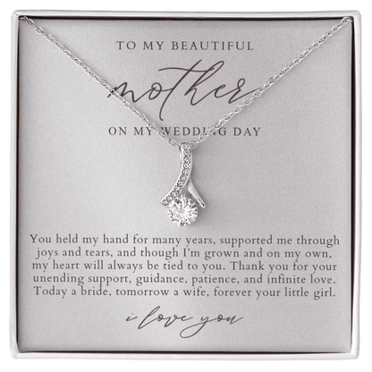 Mother Of The Bride Necklace | Elegant Pearlescence