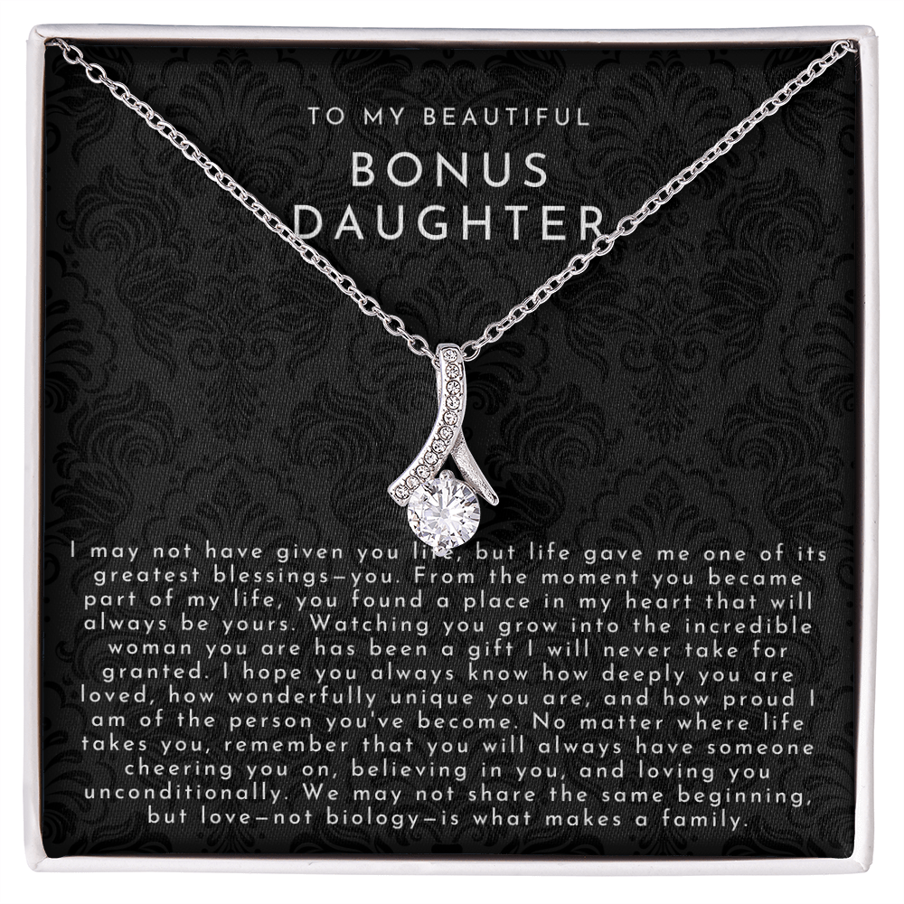 To My Bonus Daughter (A Place In My Heart) Black Lace