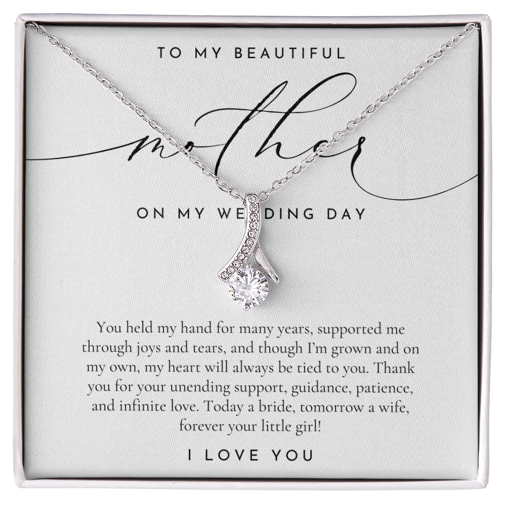 Mother Of The Bride Gift (You Held My Hand)