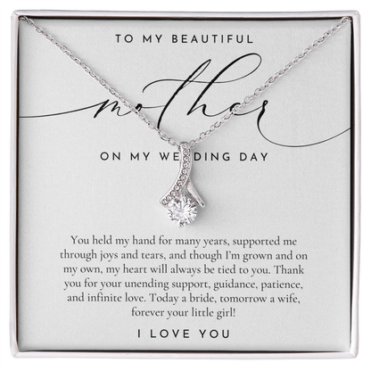 Mother Of The Bride Gift (You Held My Hand)