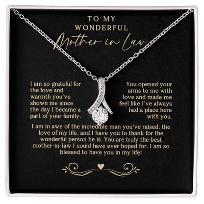 To My Mother In Law Gift (I Am So Grateful)