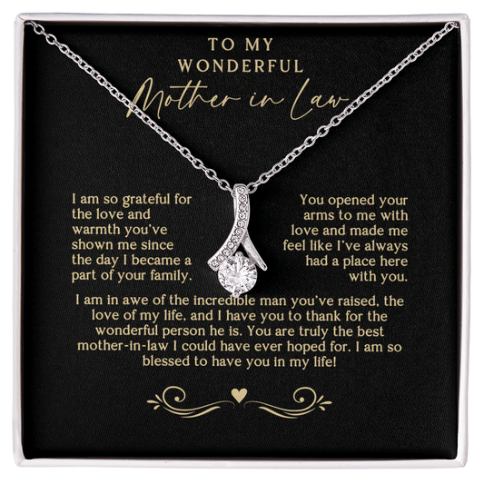 To My Mother In Law Gift (I Am So Grateful)