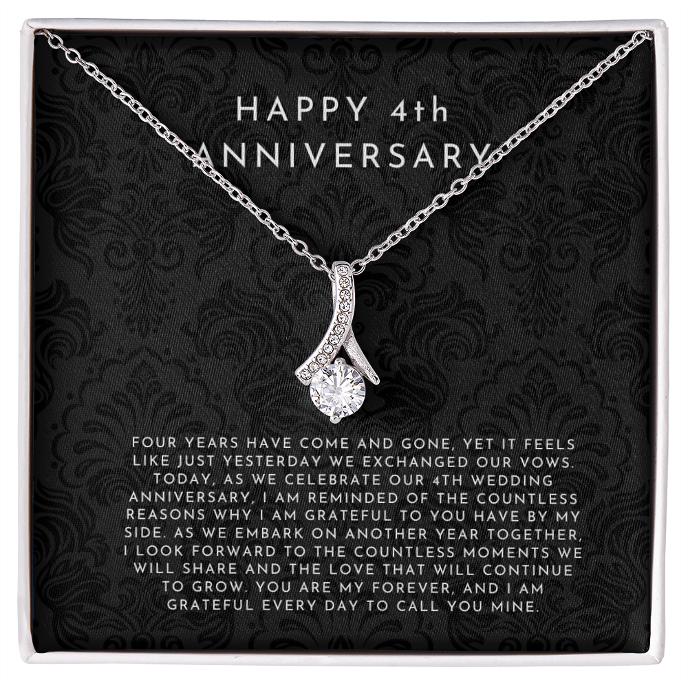 4 Year Anniversary Gift, 4th Anniversary Gift For Wife