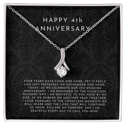 4 Year Anniversary Gift, 4th Anniversary Gift For Wife