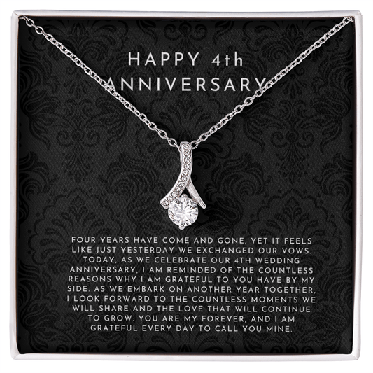 4 Year Anniversary Gift, 4th Anniversary Gift For Wife