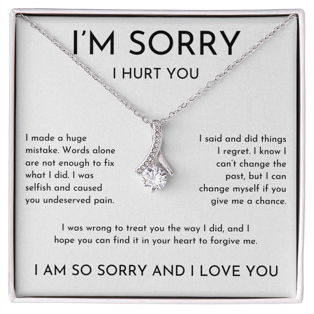 I'm Sorry I Hurt You Apology Gift
