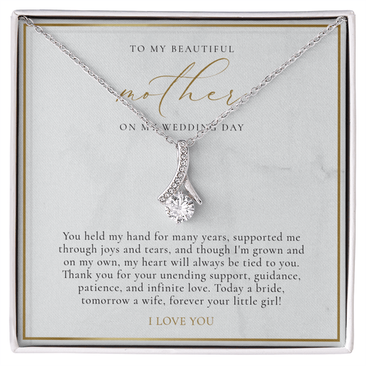 Mother Of The Bride Wedding GIft Necklace