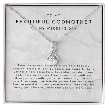 Godmother Gift From Bride, Gift For Godmother On Wedding Day