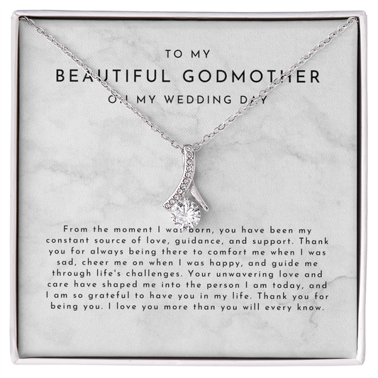Godmother Gift From Bride, Gift For Godmother On Wedding Day