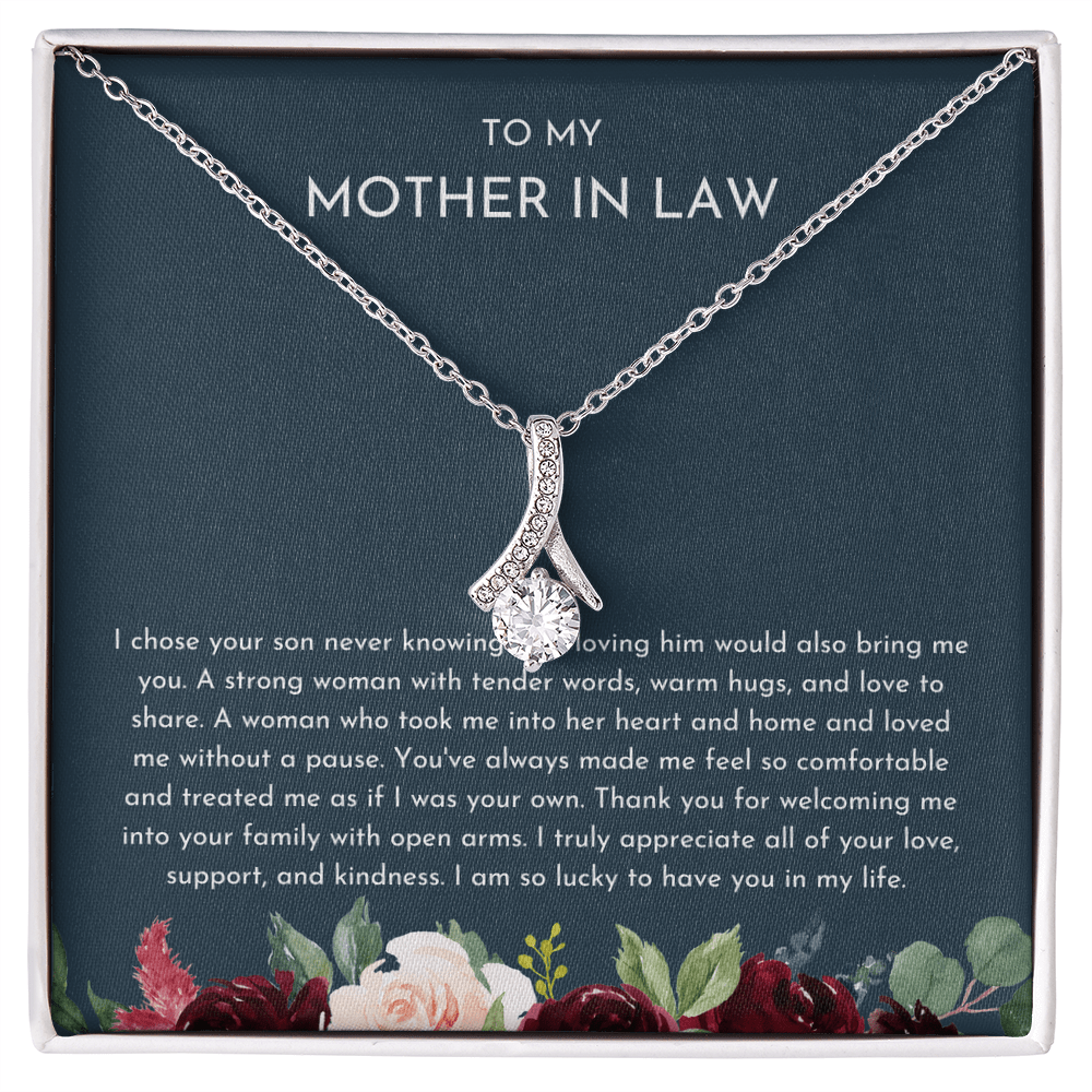 To My Mother In Law - Alluring Beauty Necklace