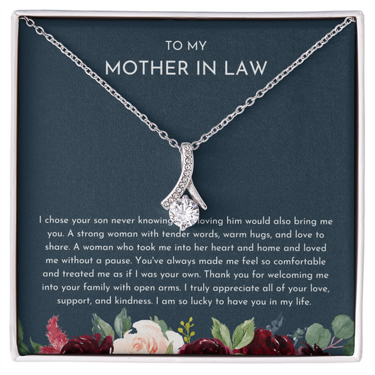 To My Mother In Law - Alluring Beauty Necklace
