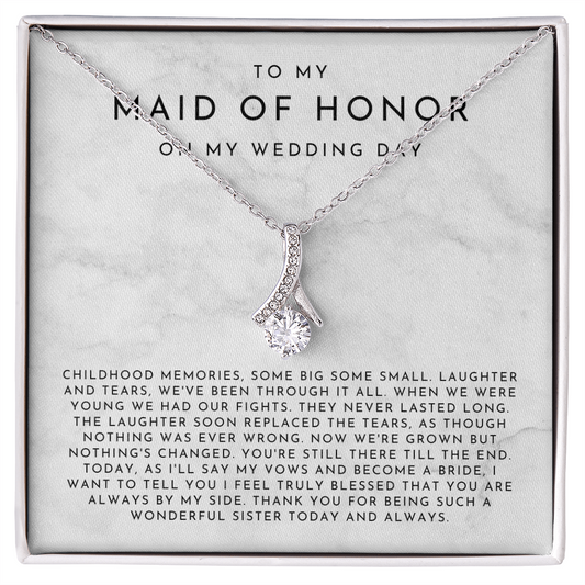 Sister Maid Of Honor Gift