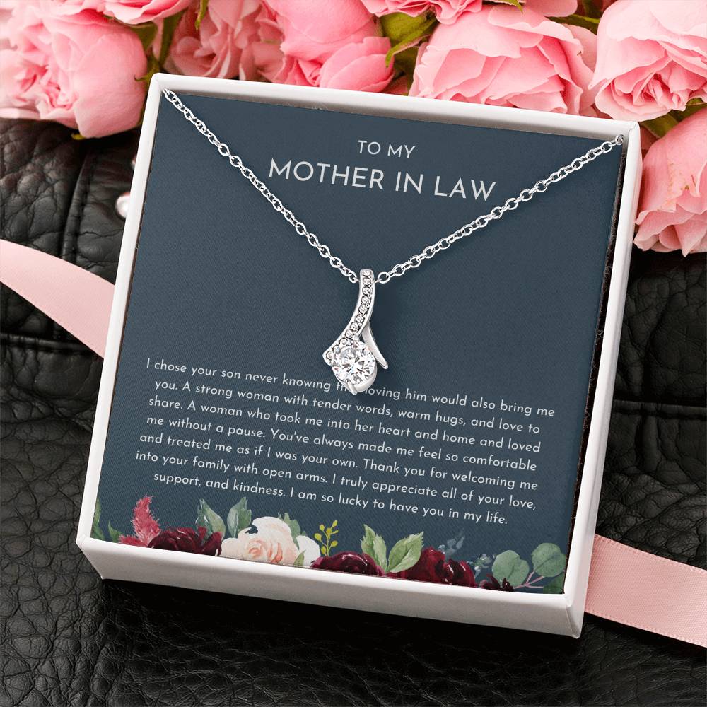 To My Mother In Law - Alluring Beauty Necklace
