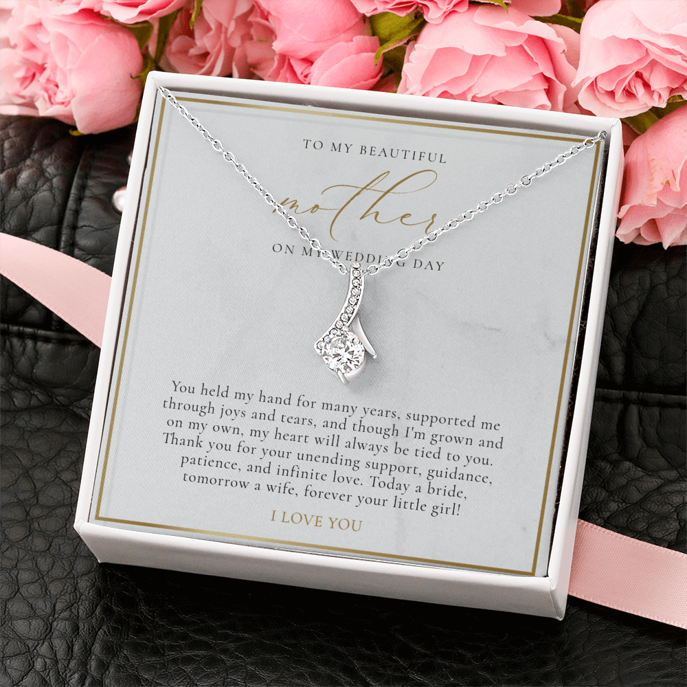 Mother Of The Bride Wedding GIft Necklace