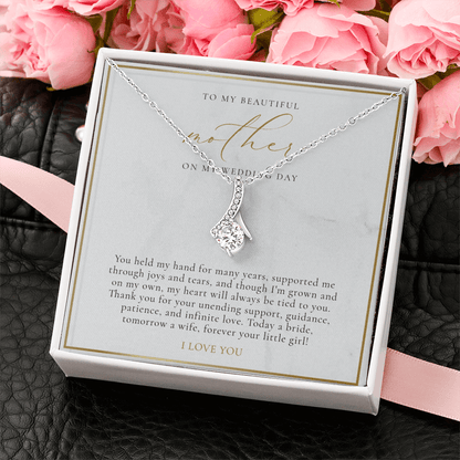 Mother Of The Bride Wedding GIft Necklace