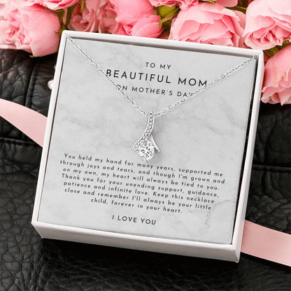 To My Beautiful Mom On Mother's Day