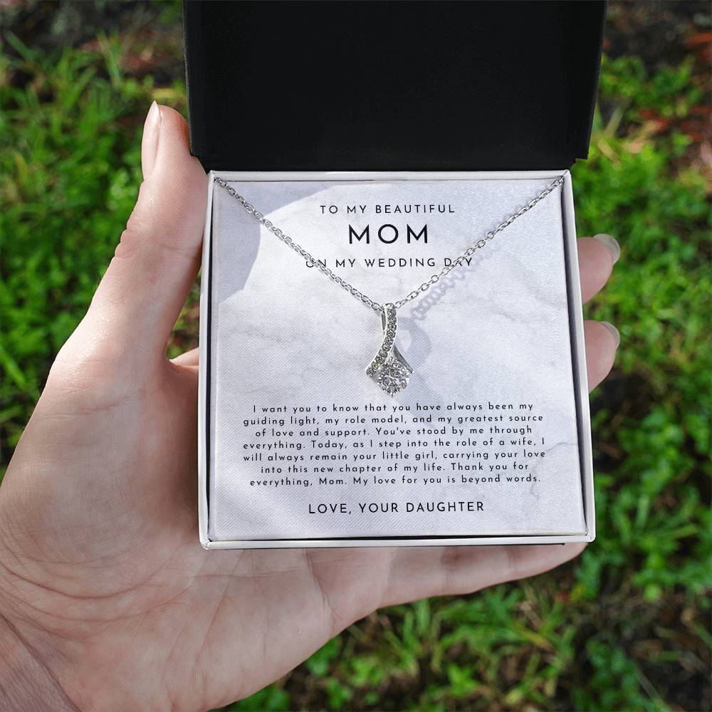 Mother Of The Bride Gift (I Want You To Know) Alluring Beauty Necklace